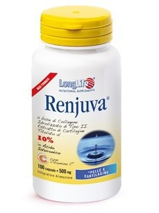 Longlife Renjuva 500mg Integratore Collagenee 100 Capsule