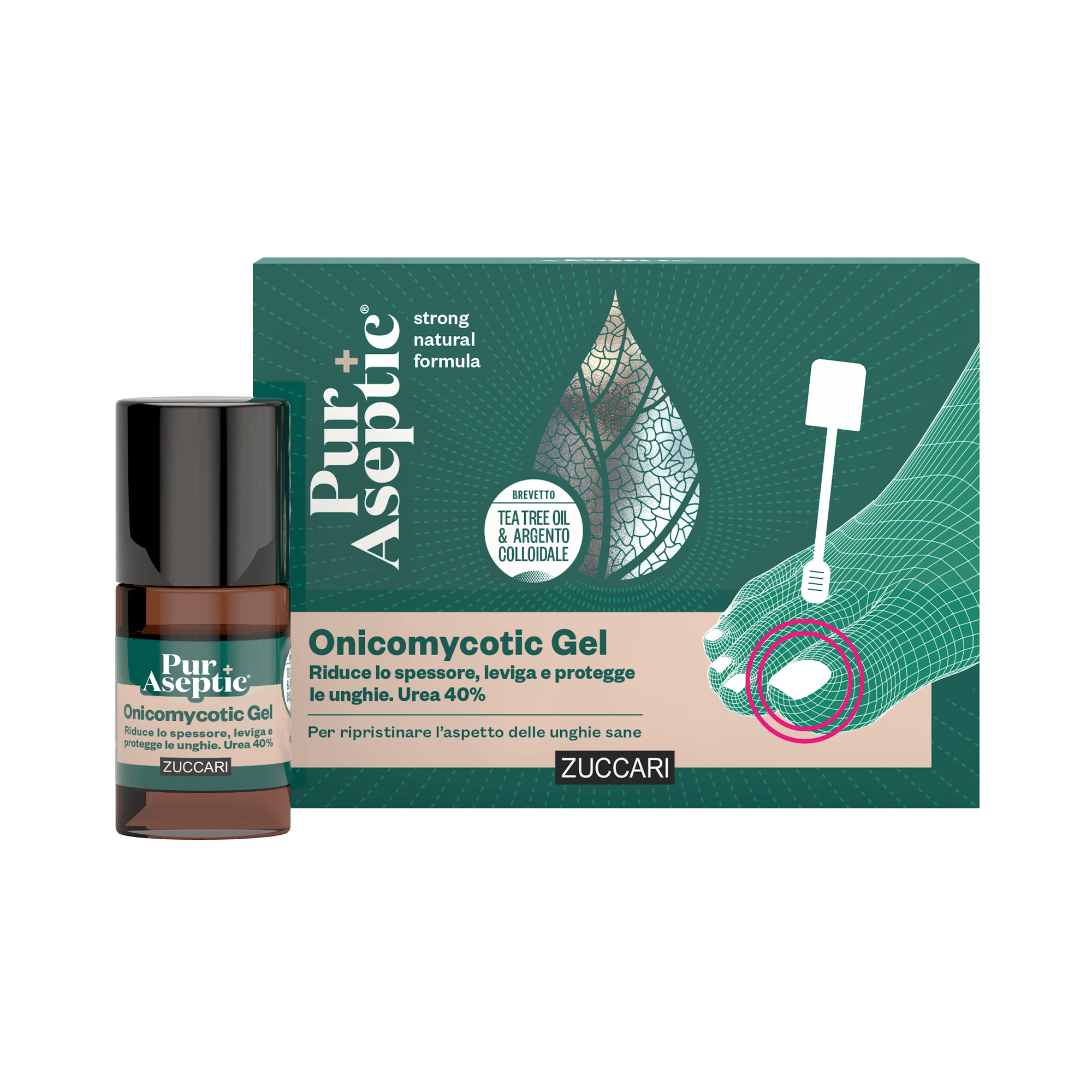 Puraseptic Onicomycotic Gel Unghie Piede 12ml