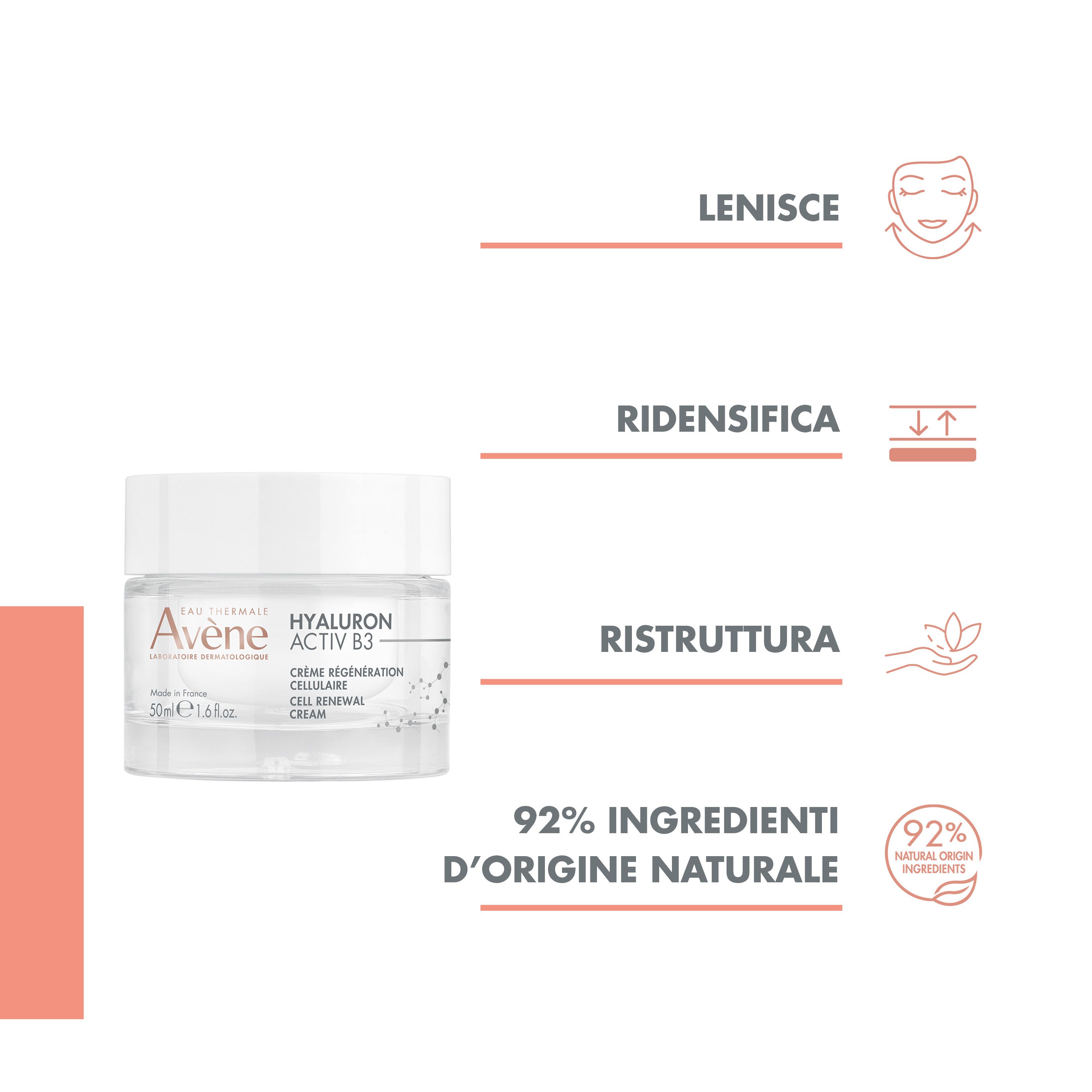 984734552 - Avene Hyaluron Active B3 Crema rigenerante cellulare Antirughe 50ml - 4710421_4.jpg