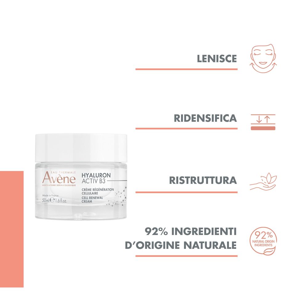 984734552 - Avene Hyaluron Active B3 Crema rigenerante cellulare Antirughe 50ml - 4710421_4.jpg