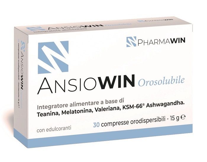 Ansiowin Orosolubile Integratore Sonno 30 Compresse