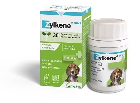 Zylkene Plus Cani 10-30kg Mangime Rilassante 30 Capsule