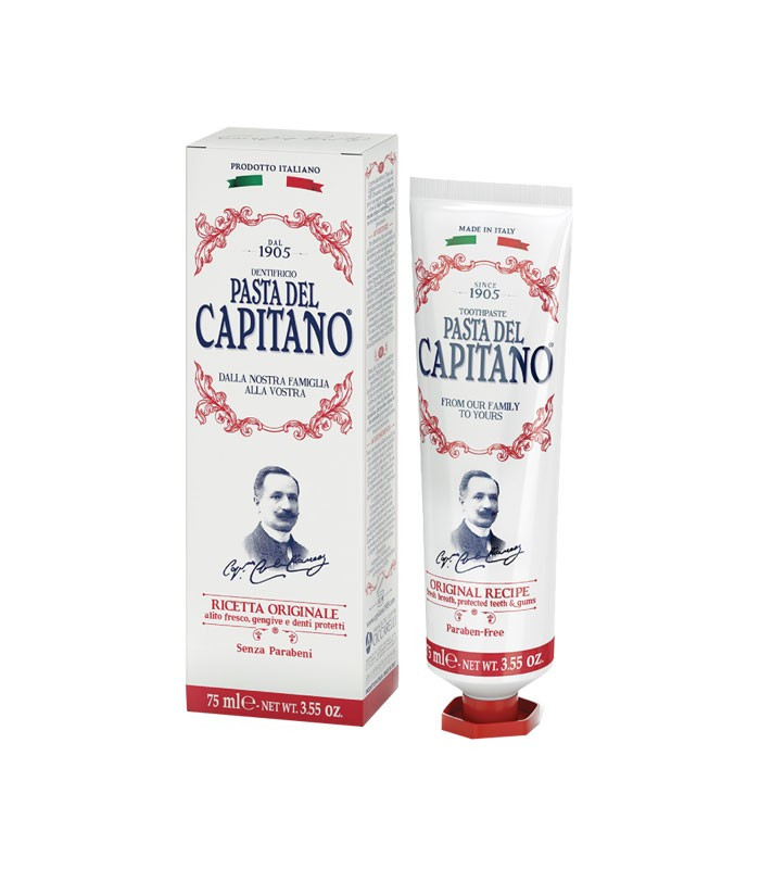 Pasta Del Capitano 1905 Dentifricio Ricetta Originale 75ml