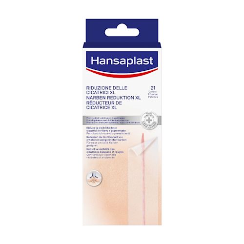 987876063 - CEROTTO RIDUZIONE DELLE CICATRICI XL HANSAPLAST 21 PEZZI - 0005637_3.jpg