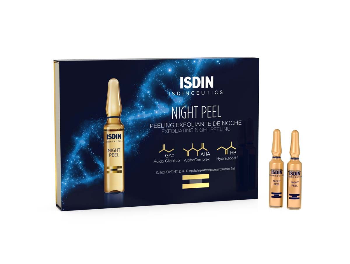 Isdin Isdinceutics Night Peel Siero Viso 10 Fiale