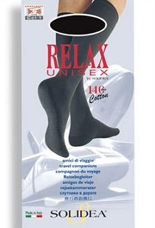 Solidea Relax 140 Gambaletto Compressione Graduata Unisex Natur Xl