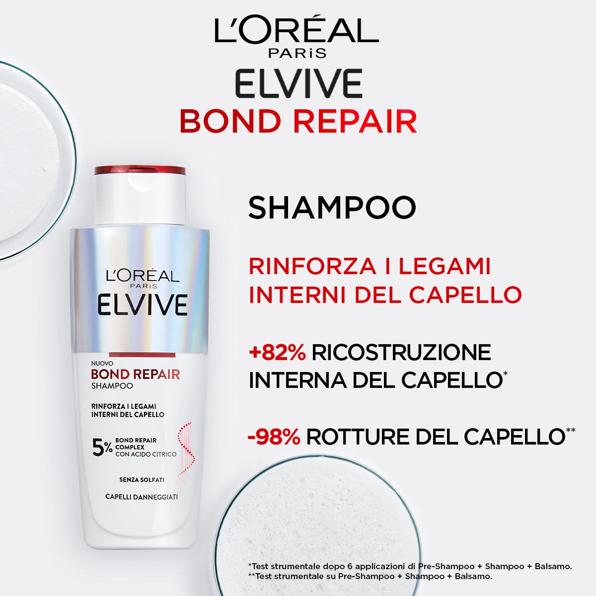 986035501 - L'Oréal Paris Elvive Bond Repair Shampoo per Capelli Danneggiati 100ml - 4742910_2.jpg