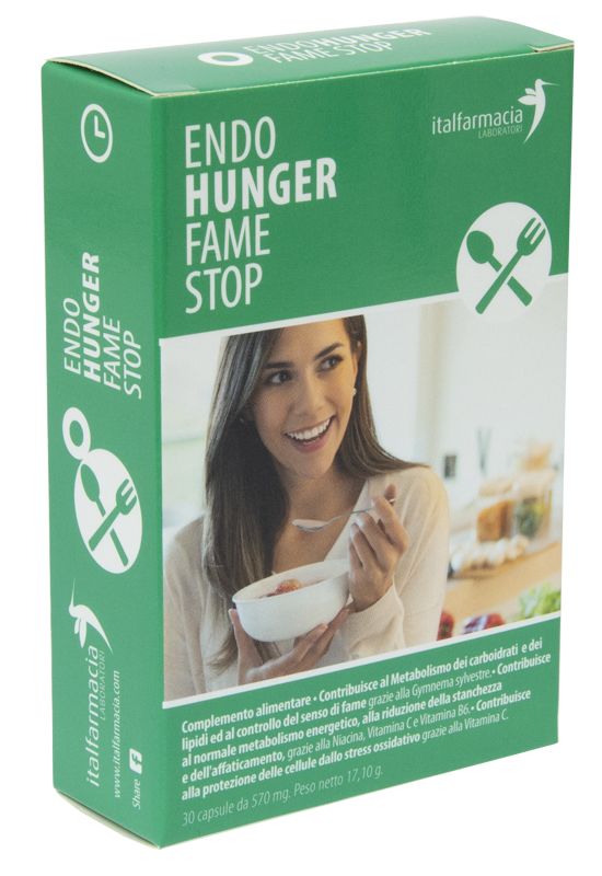 Fame Stop Endo Hunger Integratore Controllo Del Peso 30 Capsule