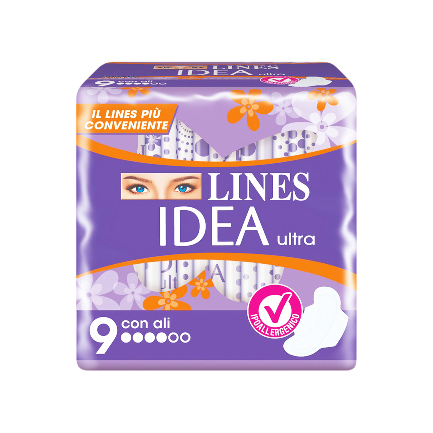 image - 982441584 - Assorbente esterno con ali, ipoallergenico, progettato per offrire protezione e comfort durante il giorno, con cuore assorbente potenziato e sistema neutralizza odori. - 4755585_2.jpg