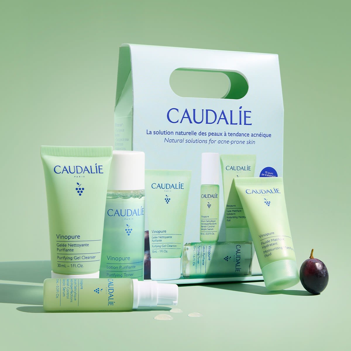 image - 951062951 - VINOPURE STARTER KIT 1 GEL DETERGENTE PURIFICANTE 30 ML + 1 LOZIONE PURIFICANTE 50 ML + 1 SIERO SALICILICO ANTI-IMPERFEZIONI 10 ML + 1 FLUIDO IDRATANTE 15 ML - 4839896_3.jpg