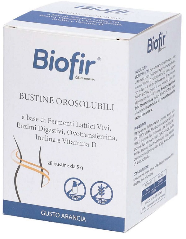 Biofir Integratore Di Fermenti Lattici Vivi Stick 28 Bustine Da 5g