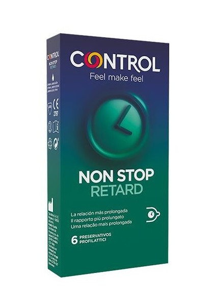 Control New Non Stop Retard 6 Pezzi