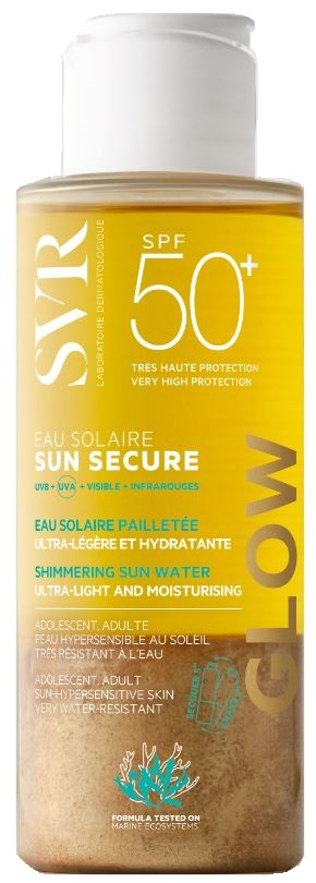 image - 951331406 - SUN SECURE EAU SOLAIRE GLOW SPF50+ ACQUA SOLARE BRILLANTINI ULTRA LEGGERA E IDRATANTE 100 ML - 4855126_1.JPG
