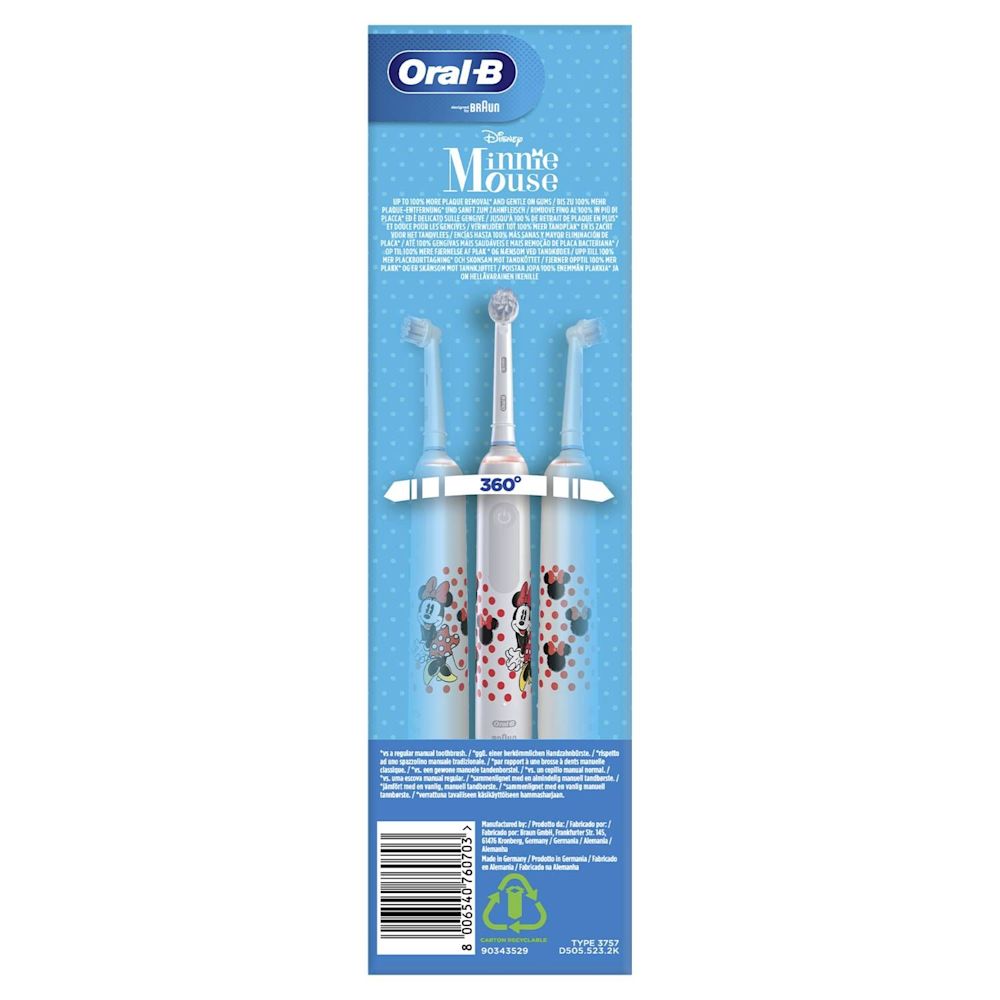 984796173 - Oral-B Pro 3 Junior Minnie Mouse Spazzolino Elettrico - 4741294_3.jpg