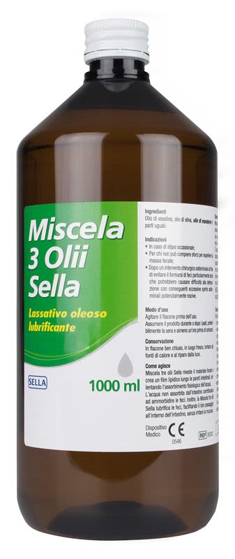971754142 - Sella Miscela 3 Olii Lassativo Oleoso Lubrificante 1000ml - 4729355_2.jpg