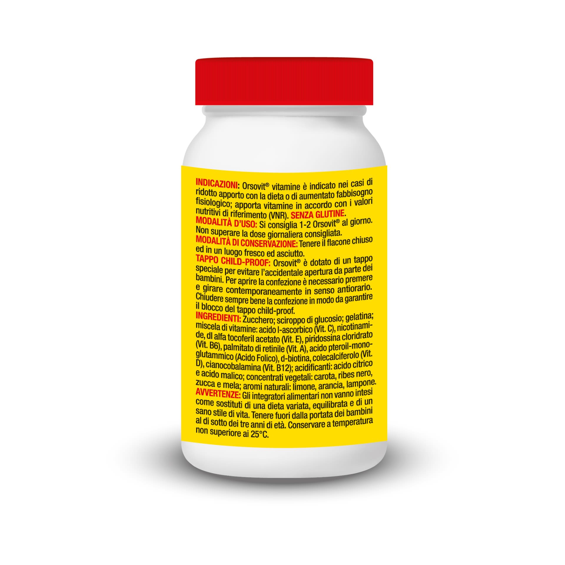 image - 902535994 - ORSOVIT CARAMELLE GOMMOSE VITAMINA BB SENZA GLUTINE 60 PEZZI - 7871944_6.jpg