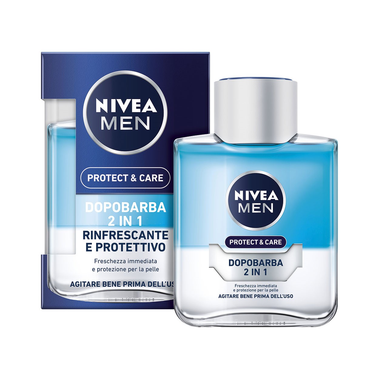 Nivea Men Protect E Care Dopobarba 2 In 1 Rinfrescante E Protettivo 100ml