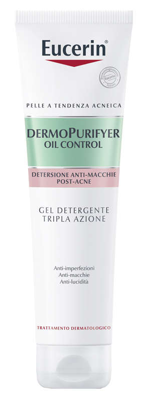 Eucerin Dermopurifyer Oil Control Gel detersione Tripla Azione 150ml