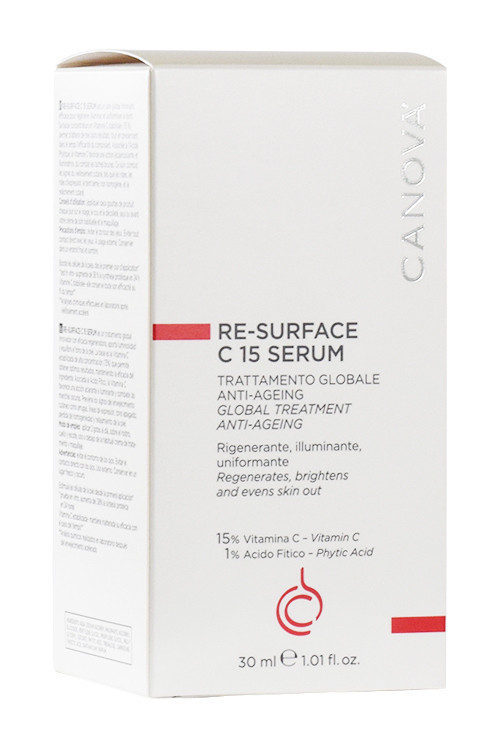 Canova Resurface C15 Serum Trattamento Globale Anti-ageing 30ml