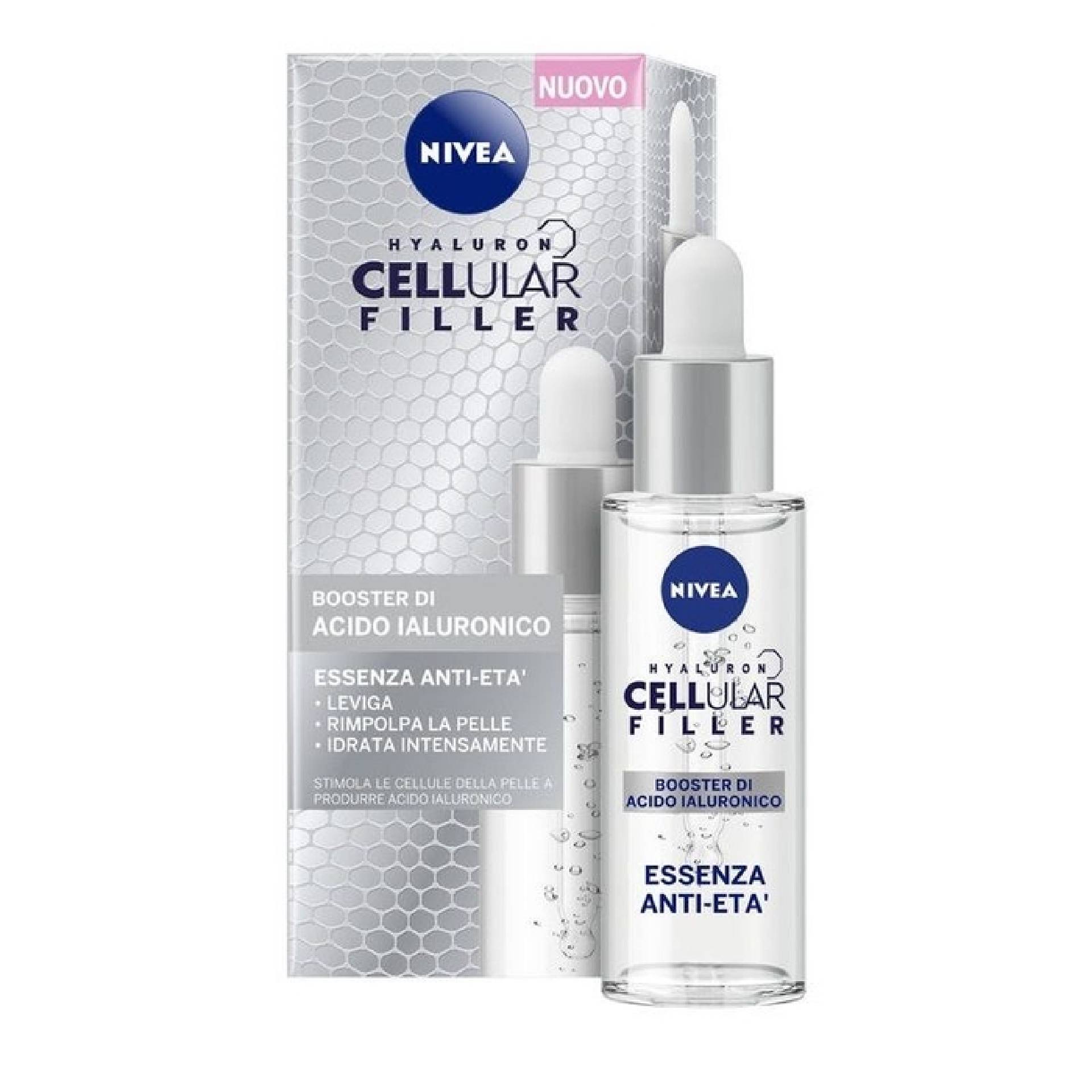 Nivea Cellular Expert Filler Booster Di Acido Ialuronico Siero Viso 30ml