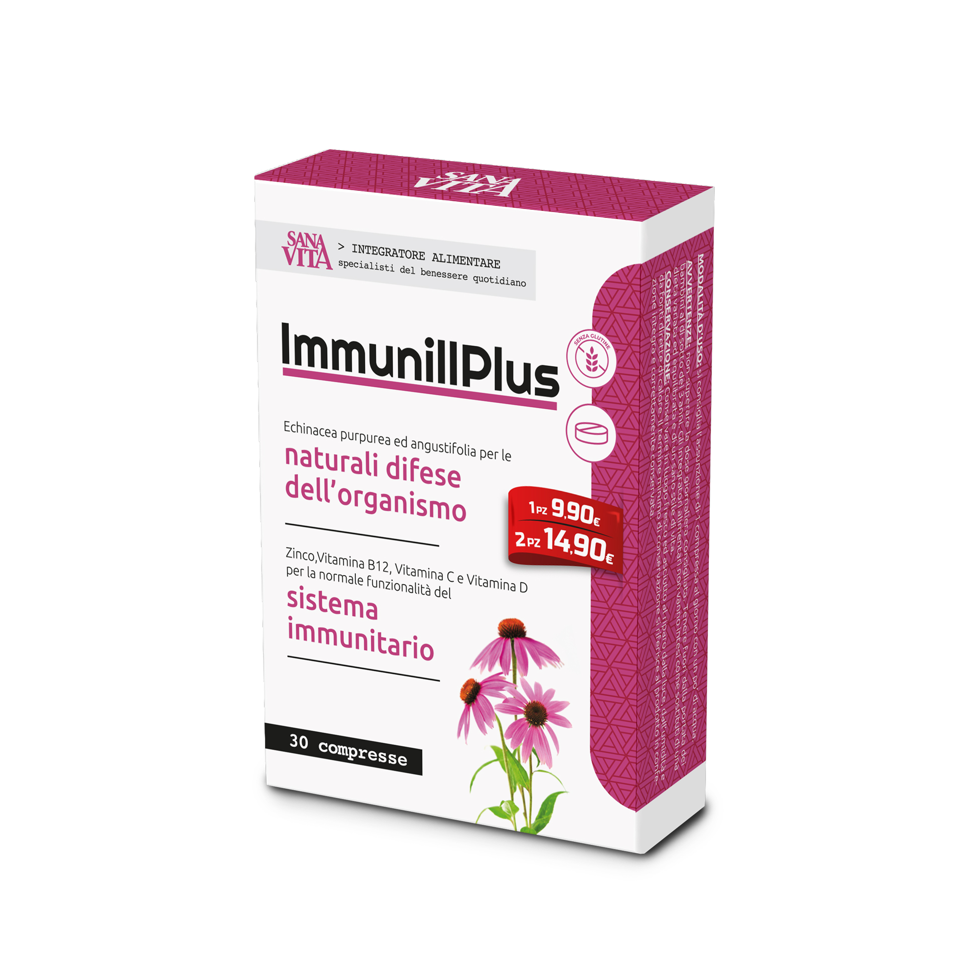 Sanavita Immunill Plus 30 Compresse