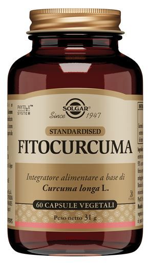 Solgar Fitocurcuma Integratore Anti ossidante 60 Capsule Vegetali