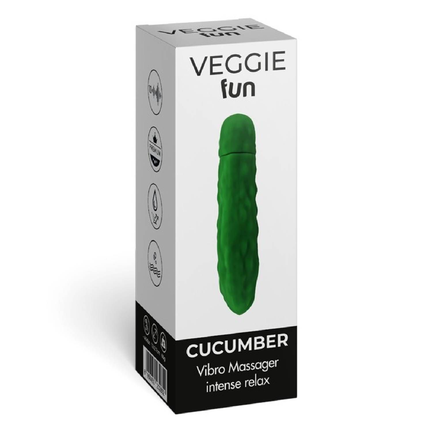 Lr Company Veggie Fun Cucumber Vibro Massager Intense Relax 1 Pezzo