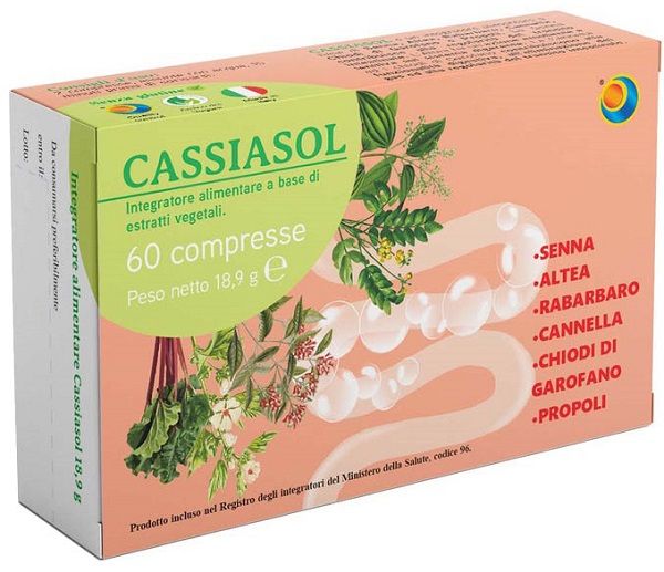 Cassiasol integratore salute intestinale 60 Compresse