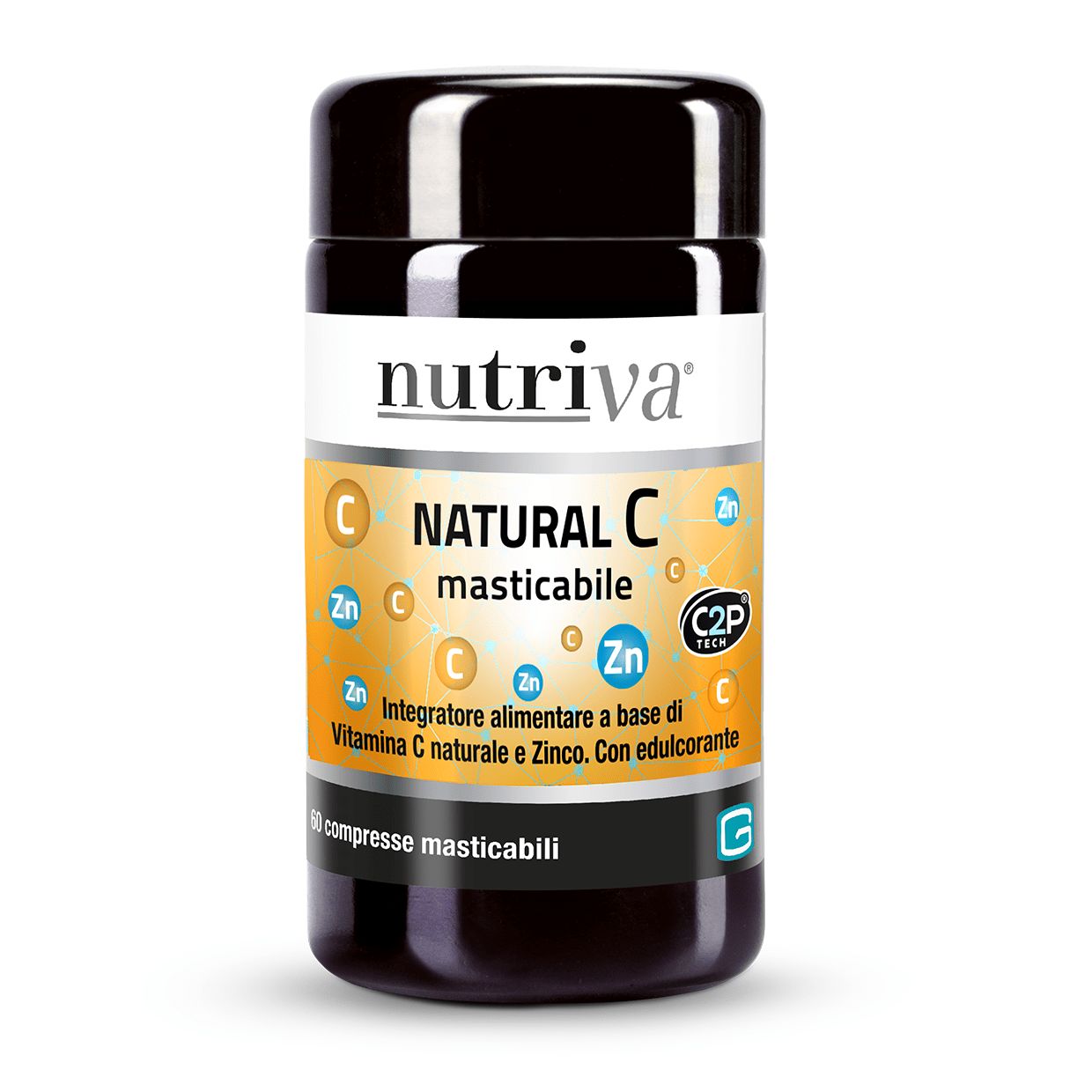 985009012 - Nutriva Natural C Integratore Sistema Immunitario 60 compresse - 4741903_2.jpg