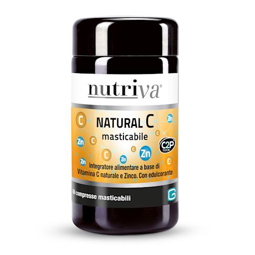 985009012 - Nutriva Natural C Integratore Sistema Immunitario 60 compresse - 4741903_2.jpg