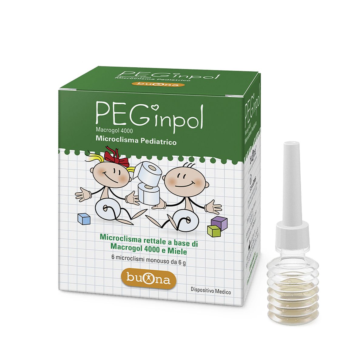 Peginpol Microclisma Pediatrico 6 X 6g