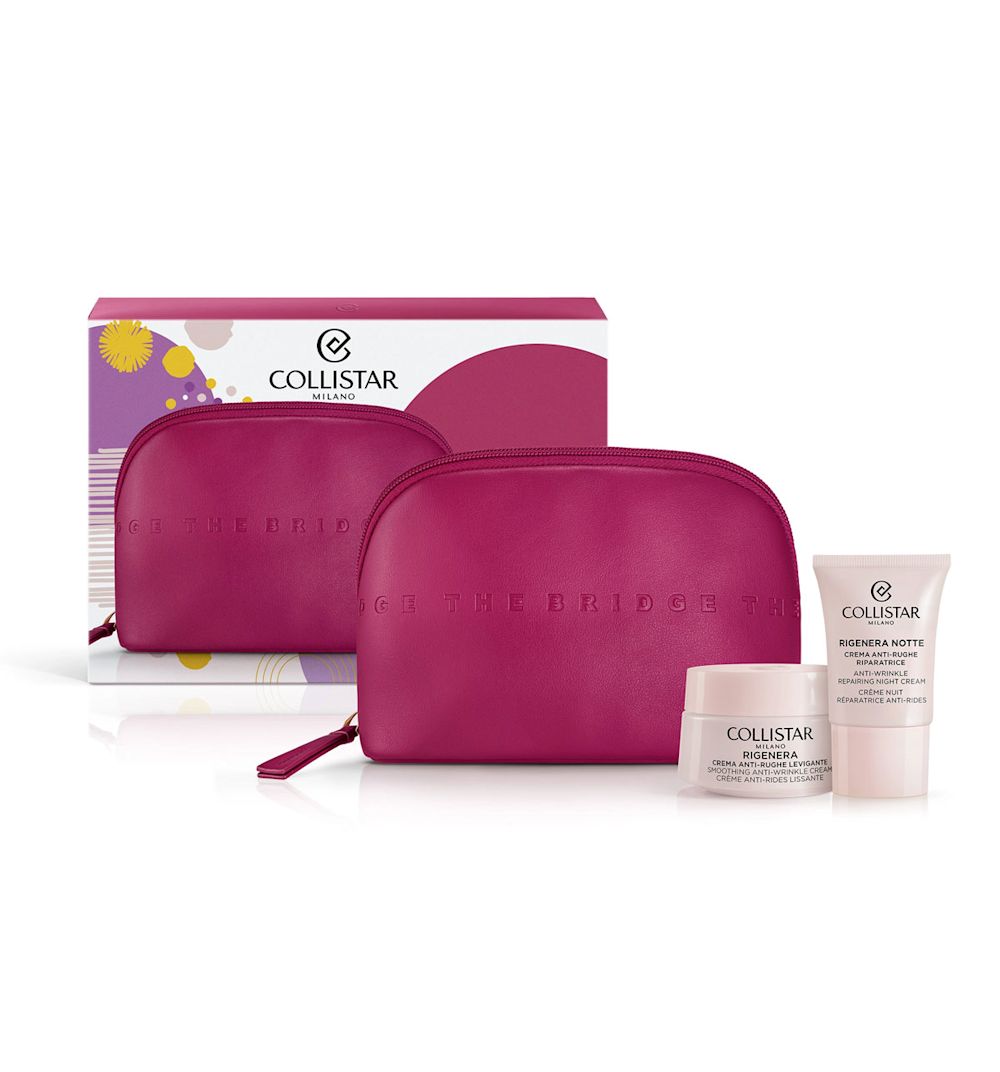 987262603 - COFANETTO RIGENERA CREMA ANTIRUGHE LEVIGANTE 50 ML + RIGENERA NOTTE CREMA ANTIRUGHE RIPARATRICE 15 ML + SAMPLE GOCCE MAGICHE PROTETTIVE + BEAUTY BAG FUCSIA - 4743535_1.jpg