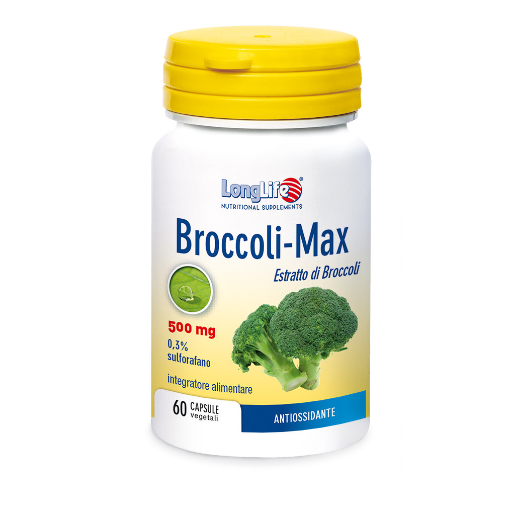 Longlife Broccoli Max Estratto Di Broccoli Anti ossidante 60 Capsule