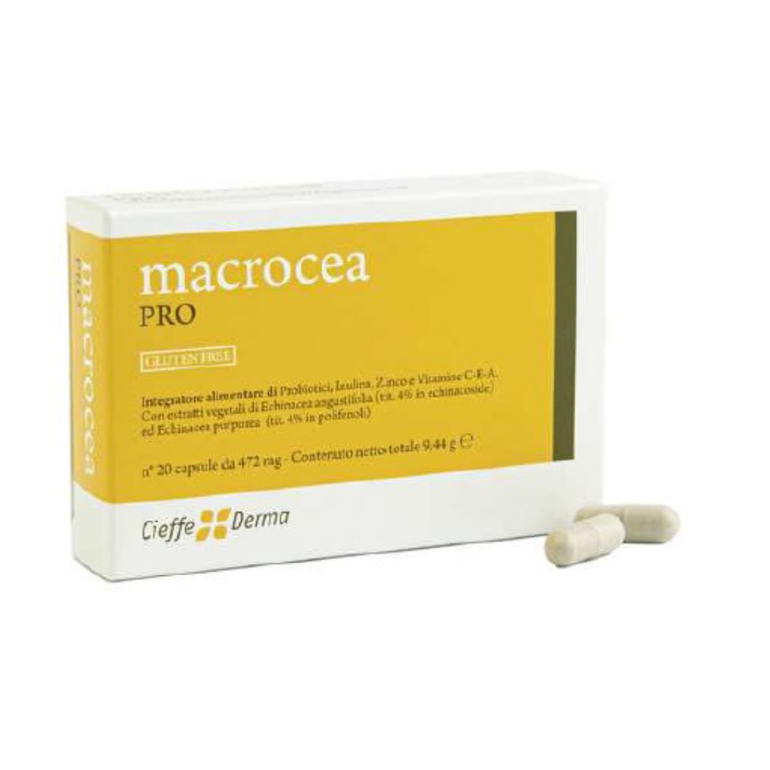 Cieffe Derma Macrocea Pro Integratore Immunostimolante 20 Capsule