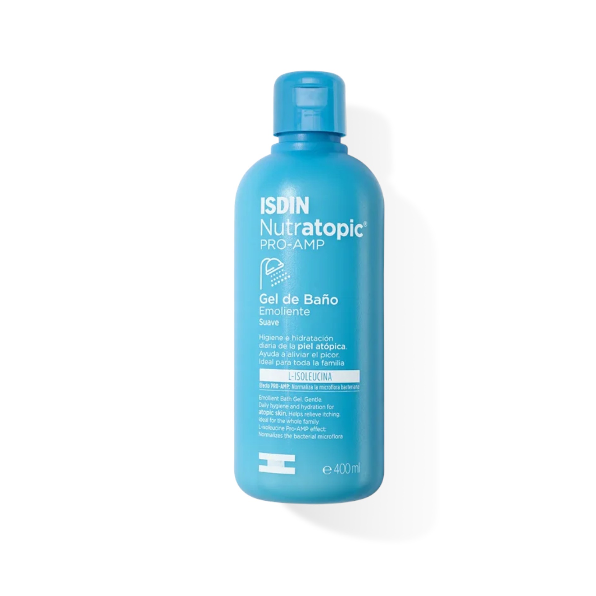 Isdin Nutratopic Pro-amp Gel Doccia Igienizzante Emolliente Pelle Atopica 400ml