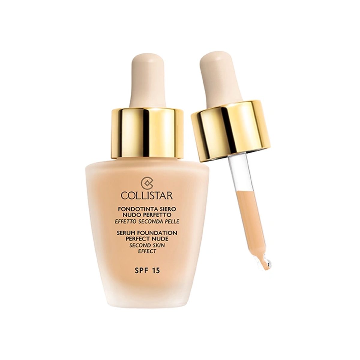 Collistar Fondotinta Siero Nudo Perfetto 2 Beige 30ml