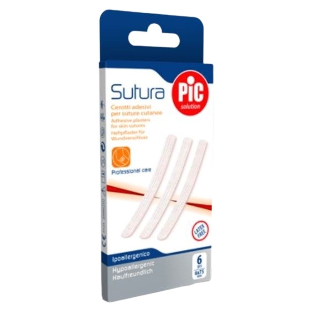 image - 972775670 - CEROTTO PER SUTURA PIC SOLUTION 12X100 MM 6 PEZZI - 4707776_2.jpg