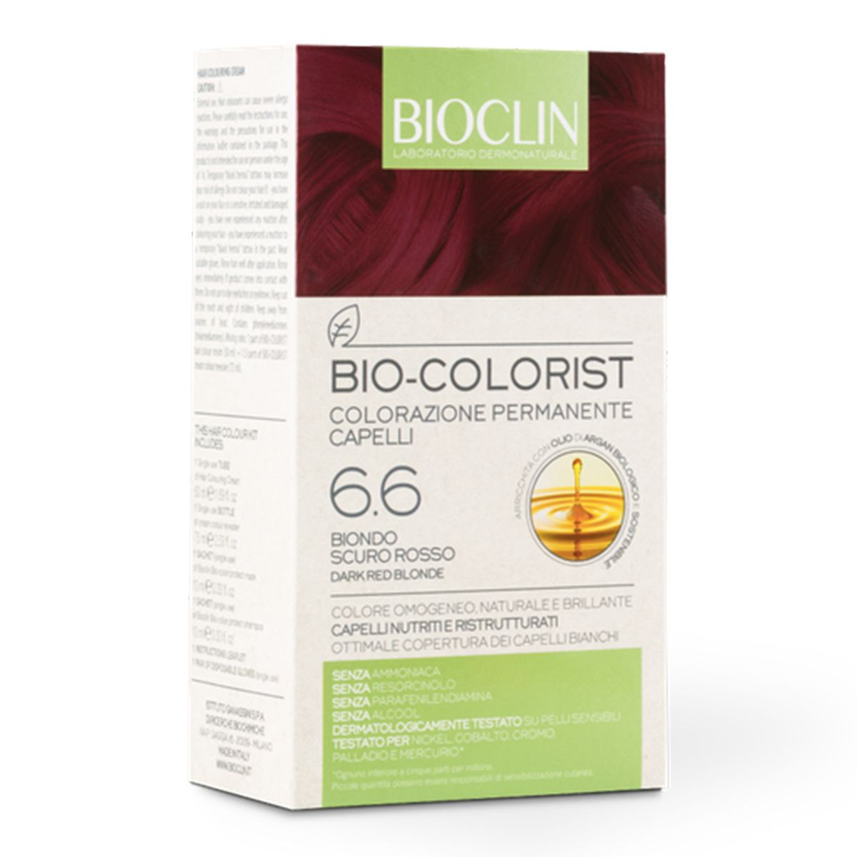 Bioclin Bio-colorist 6.6 Biondo Scuro Rosso