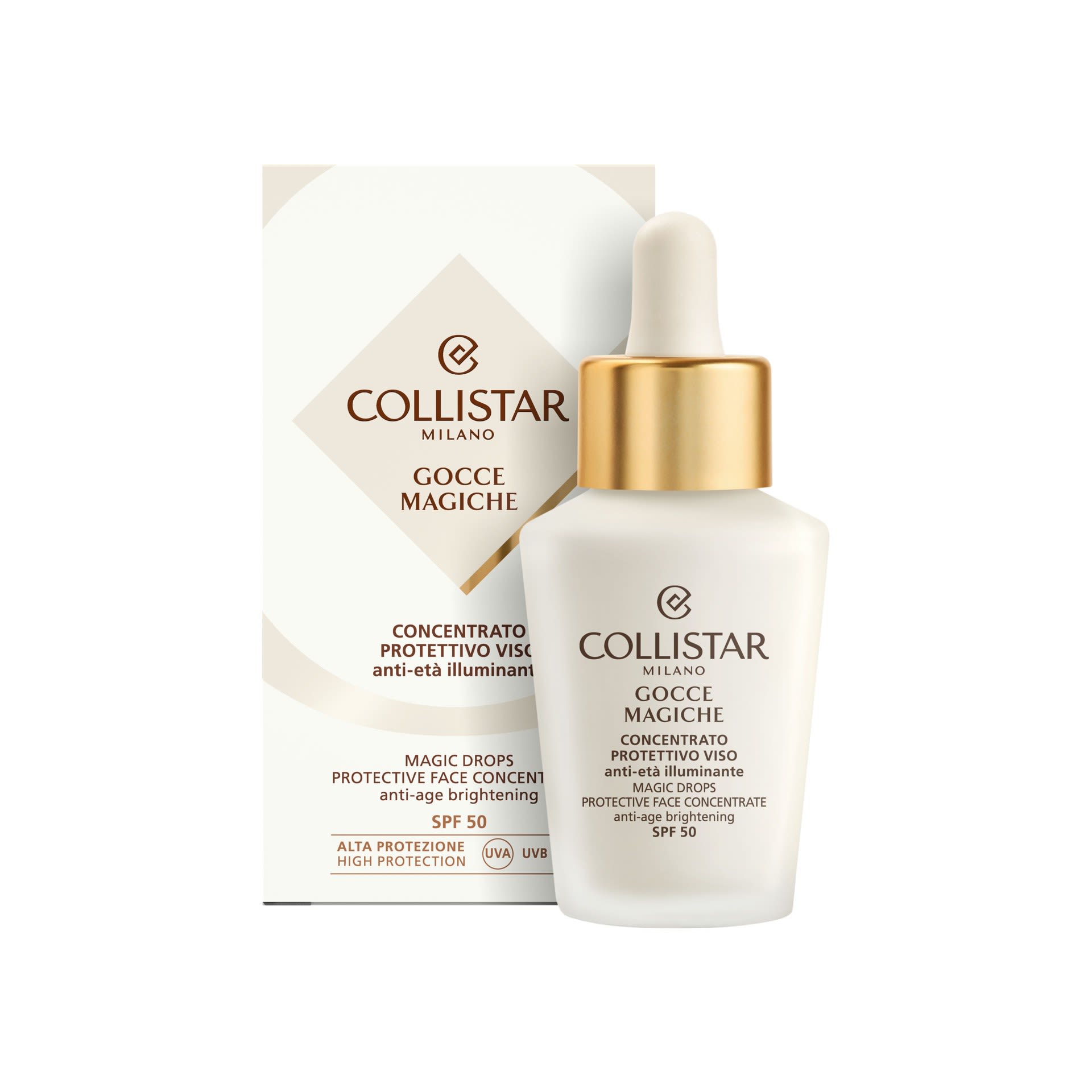 image - 983811050 - GOCCE MAGICHE CONCENTRATO PROTETTIVO VISO ANTIETA' ILLUMINANTE SPF50 30 ML - 4740357_4.jpg