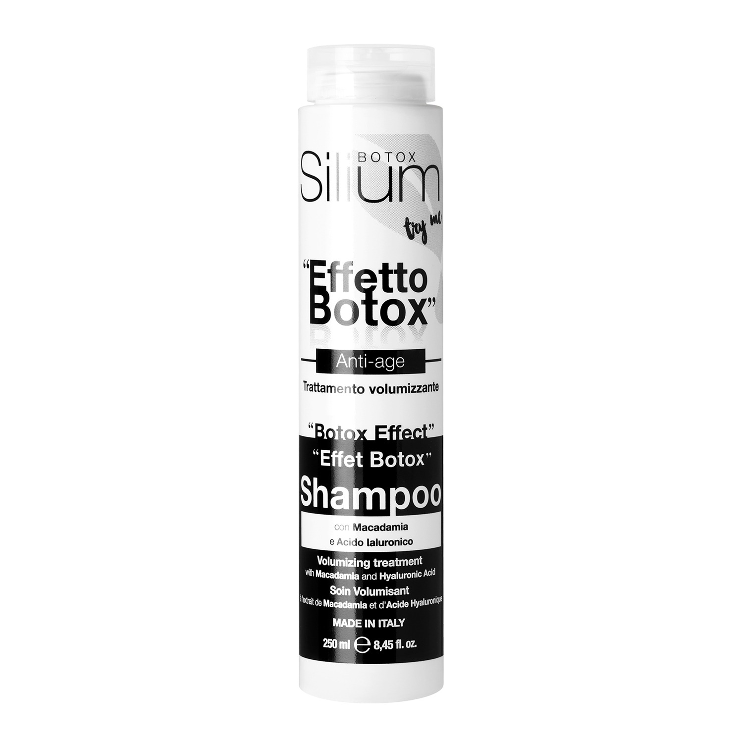 Silium Shampoo Effetto Botox Acido Ialuronico E Macadamia 250ml