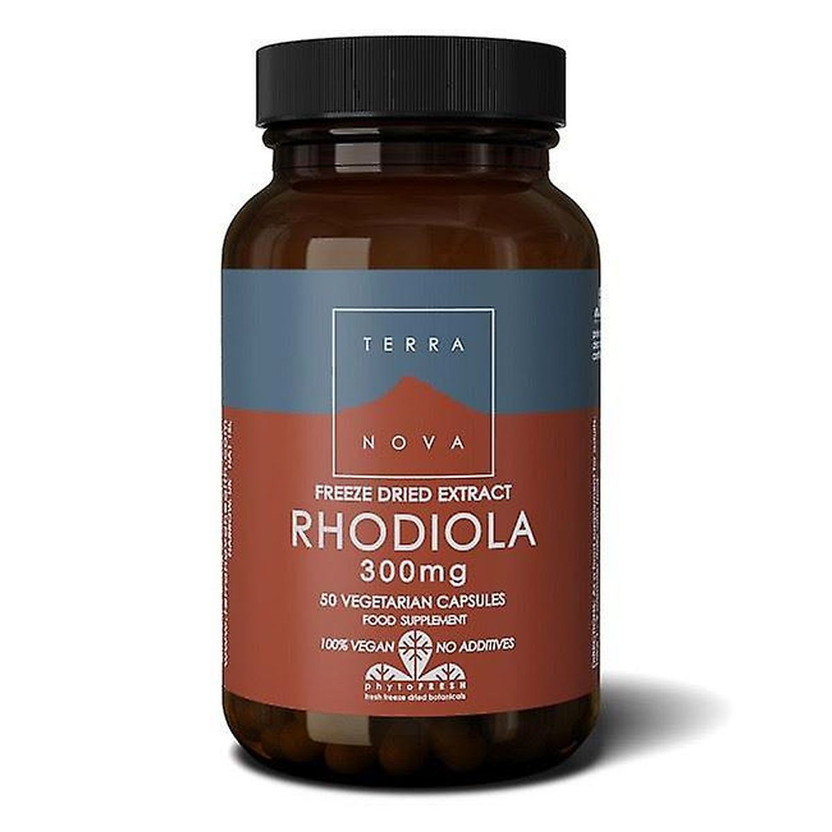 Terranova Rhodiola Integratore Stress 300mg 50 Capsule