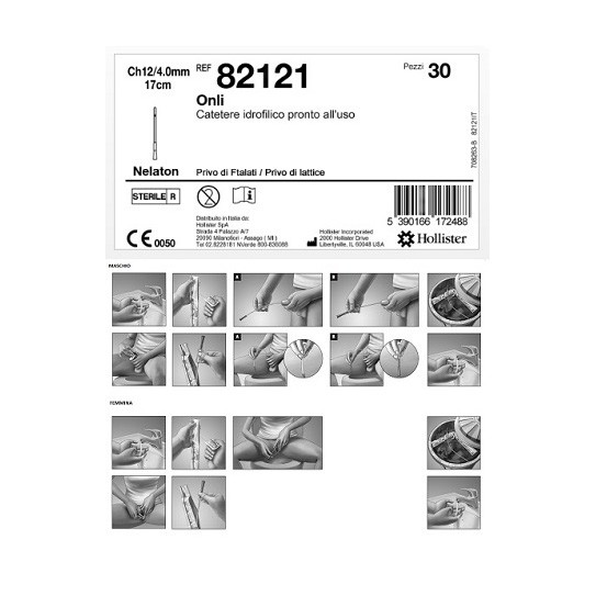 image - 971374020 - Catetere idrofilico monouso da 17 cm, con connettore universale e occhielli atraumatici, ideale per il cateterismo intermittente. - 4874780_2.jpg