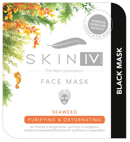 978507869 - SKIN IV MASCHERA VISO COREANA MONOUSO ALGHE MARINE PURIFICANTE E OSSIGENANTE 25 ML - 4745788_1.jpg