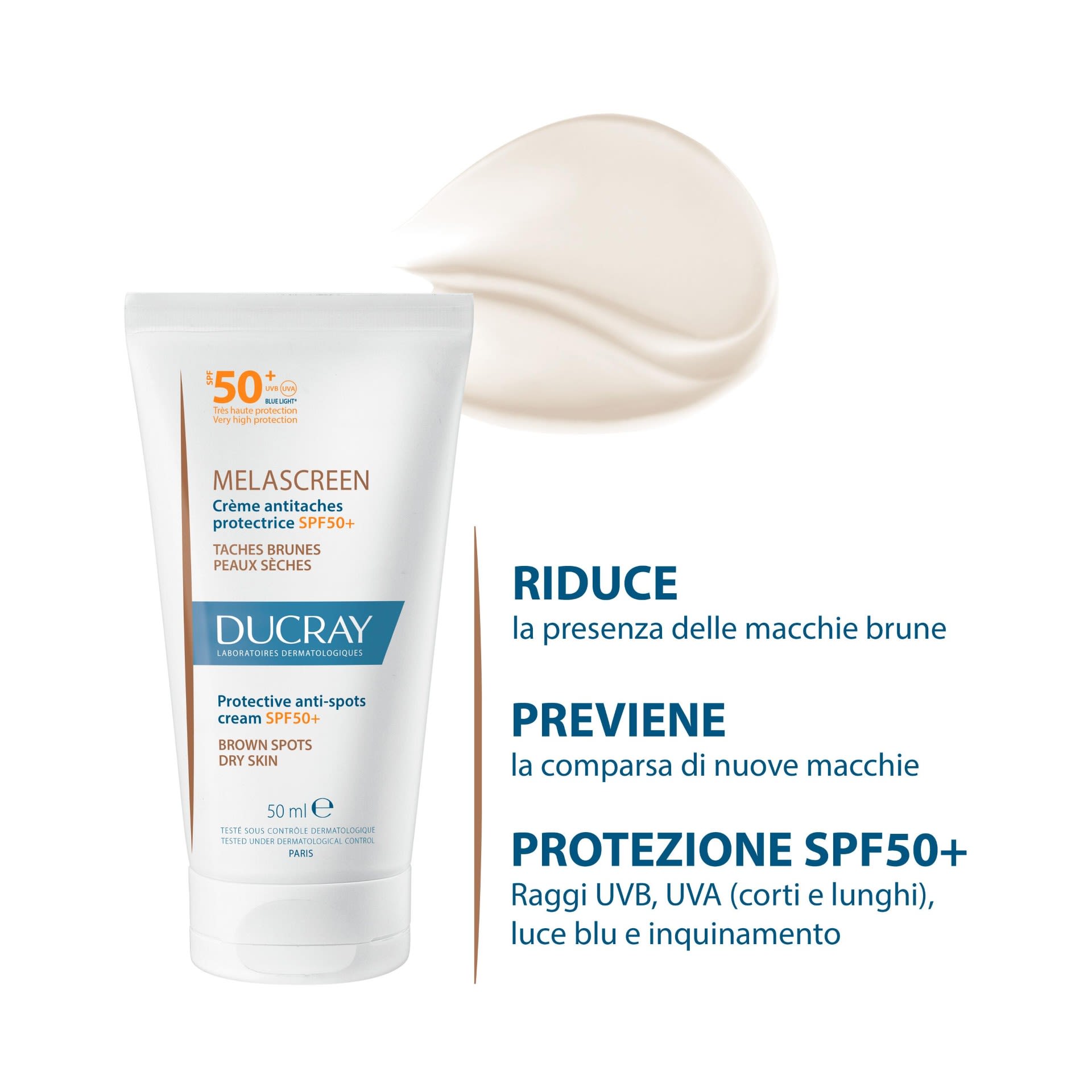 image - 985605221 - MELASCREEN CREMA ANTI MACCHIE PROTETTIVA SPF50+ 50 ML - 4711110_8.jpg