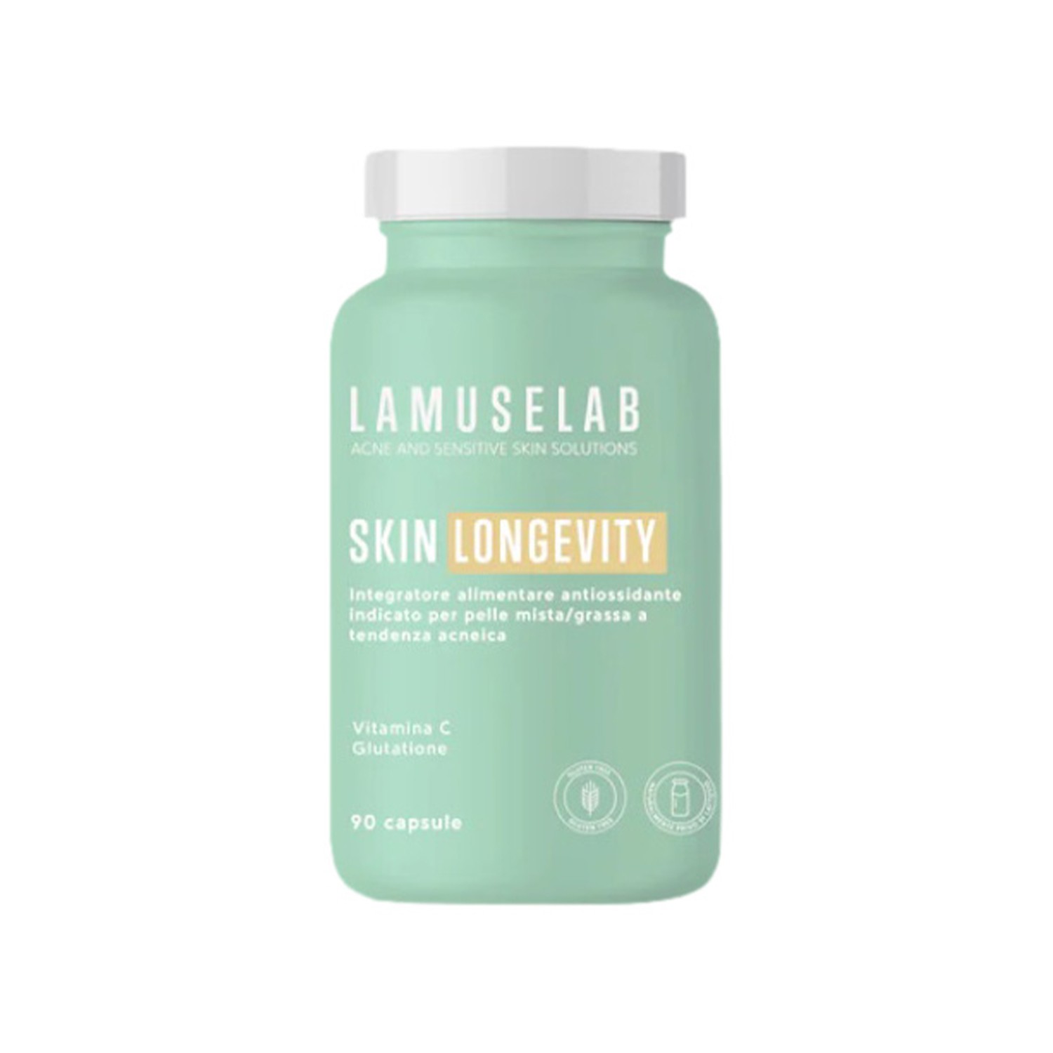 image - 984785042 - Integratore in capsule a base di antiossidanti come glutatione e vitamina C, utile per supportare il benessere della pelle e proteggerla dallo stress ossidativo. - 4884263_2.jpg