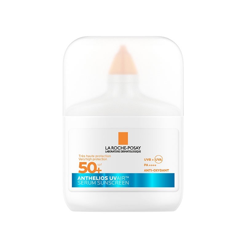 image - 951365042 - Protezione solare viso SPF50+ con texture siero ultra-leggera . Offre una difesa molto alta dai raggi UVA/UVB , ideale per tutti i tipi di pelle , inclusa quella grassa. È ipoallergenico e un'ottima base trucco . - 4853092_1.jpg