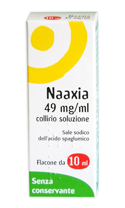 Naaxia Collirio 4,9% Senza Conservante 10ml