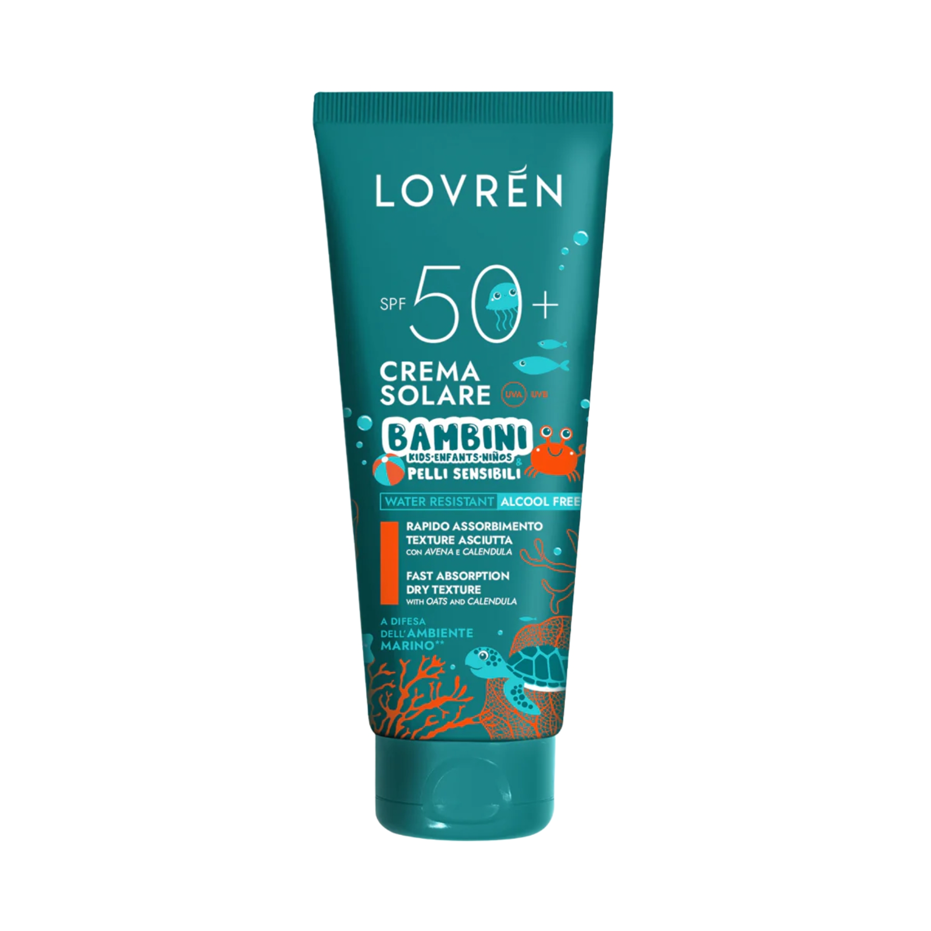 985625755 - LOVREN SOLAIRE CREMA SOLARE SPF50+ PELLI SENSIBILI BAMBINI 200 ML - 4847030_1.jpg