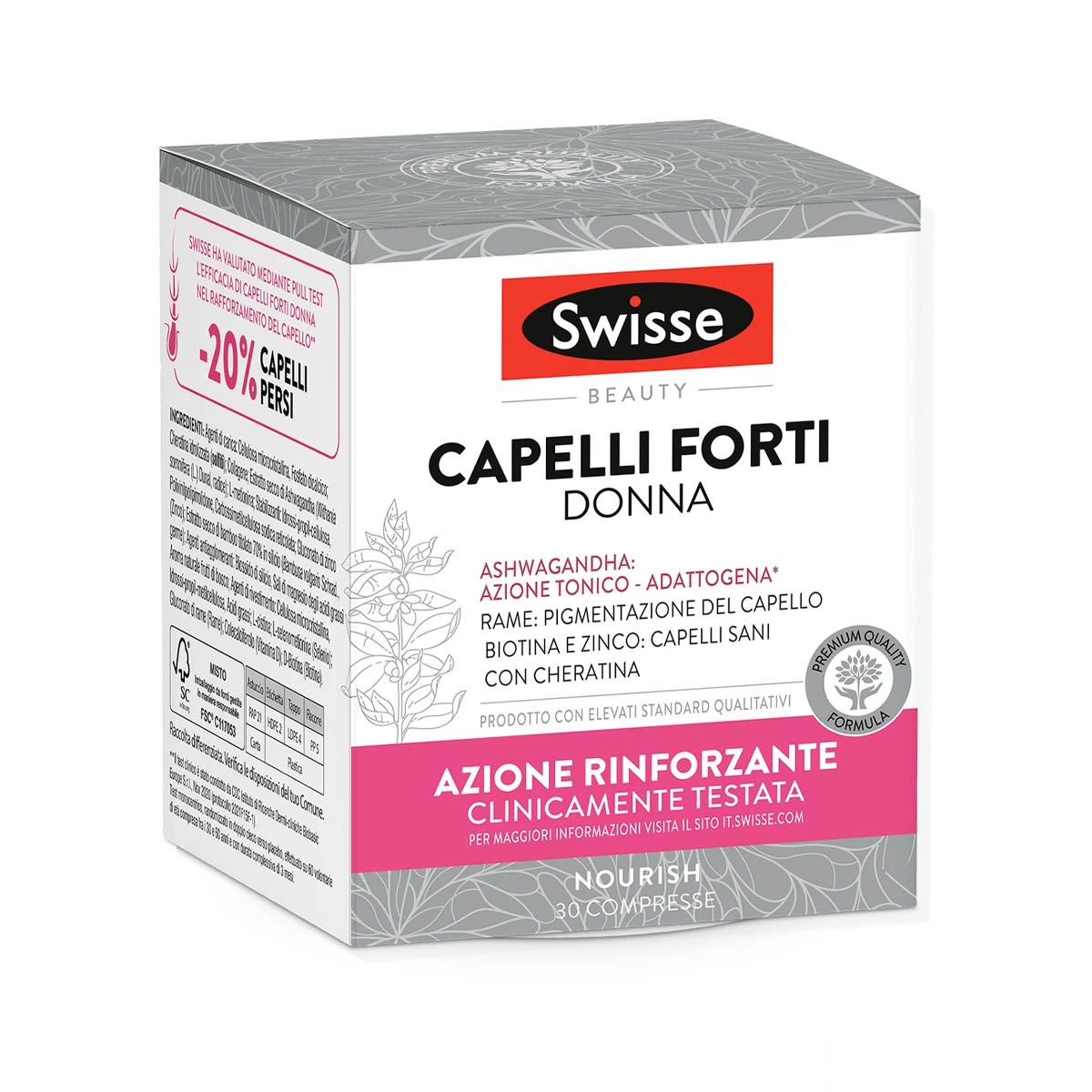 image - 980506392 - SWISSE CAPELLI FORTI DONNA 30 COMPRESSE - 4704013_4.jpg