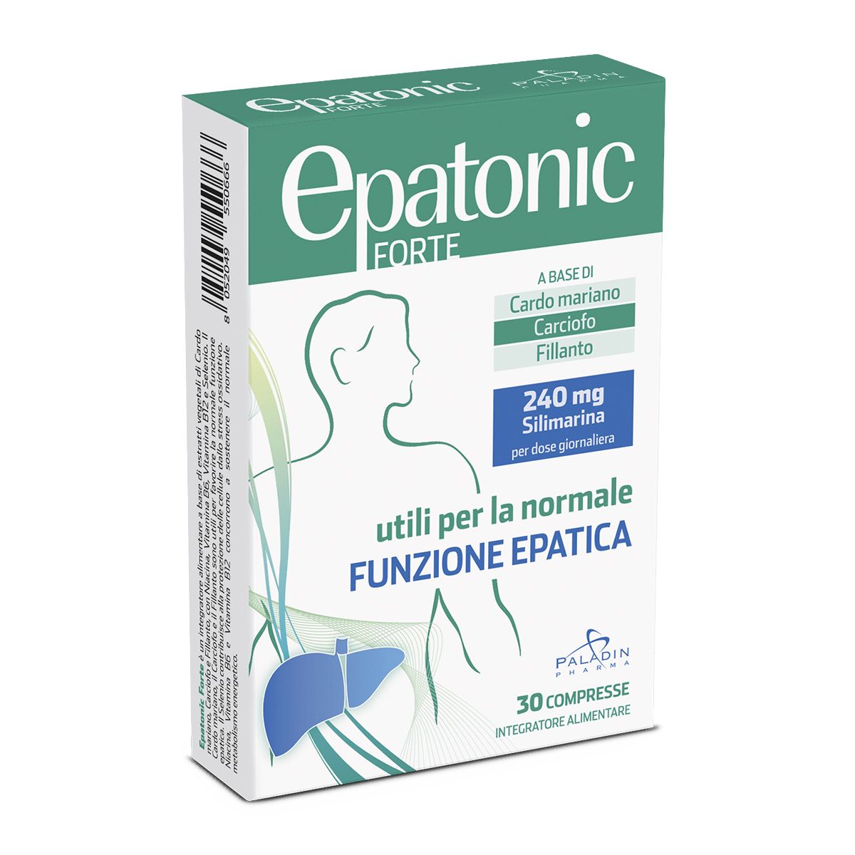 Epatonic Forte Integratore Fegato 30 Compresse